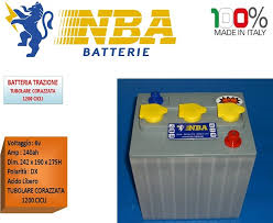 BATTERIA PIOMBO - ACIDO 6V/250Ah