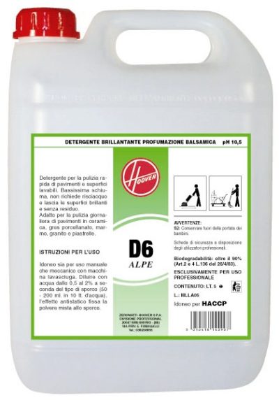 HOOVER - D6 ALPE